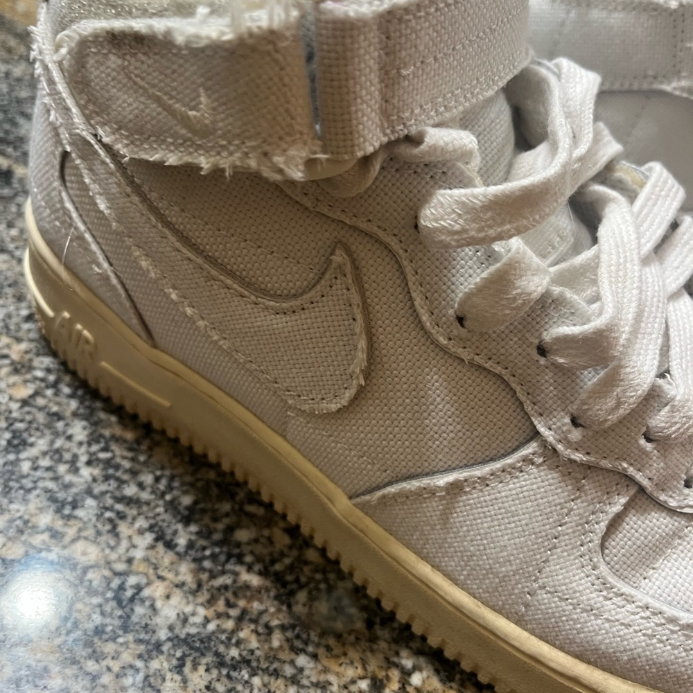 Nike Air Force 1 Mid “Patchwork” Canvas Sneakers,… - image 6